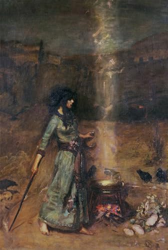 Cuadro de la sirena de Waterhouse para decoraciones del hogar elegantes salón y dormitorio