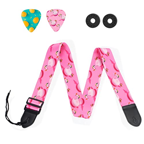 GFDFD Sangle d’épaule rose Sangle de guitare Personnalité Pick Strap Buckle Crossbody (Color : A, Size : One size) - Les Beatles, Paul McCartney, John Lennon, RIngo Starr, George Harrison GFDFD Sangle d'épaule rose Sangle de guitare Personnalité Pick Strap Buckle Crossbody (Color : A, Size : One size)