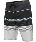 O'NEILL Men's Brisbane Lennox Board Shorts - Brisbane Charcoal, Size 40