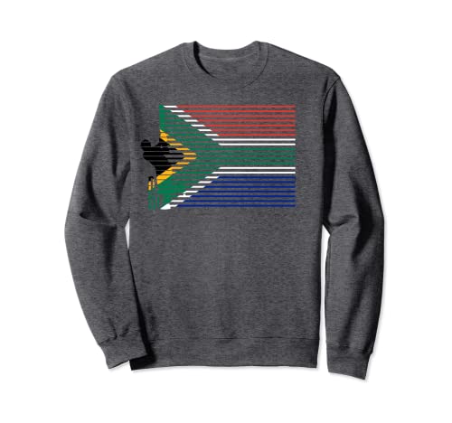 South African Cricket Proteas South Africa Flag Colors Sweat
