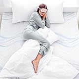 BedStory Topper 180x200cm H3 H4 aus 10cm Hoch Gel kaltschaum, Hart Matratzentopper für Bett Boxspringbett Schlafsofa Wohnwagen, Öko-TEX® Zertifiziert Matratzen Topper mit Waschbarer Bezug