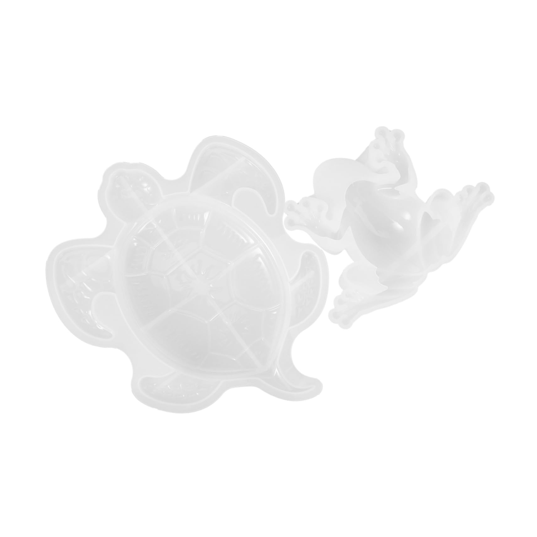 VILLCASE 8 Pz Stampo in Silicone Stampo Epossidico Decorativa o a Forma Di Colata Di Silicone Fai Da Te Per Parete in Bianca Gel Di Silice