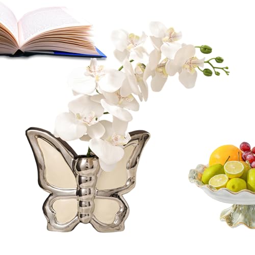 Vase en céramique papillons, le cadeau idéal pour décorer une table - 2