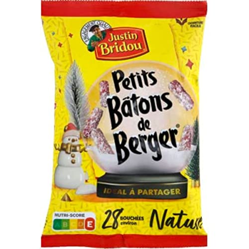 Justin Bridou Petits Baton de Berger Nature, 160g Cover