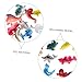 Imagen de UTHCLO 10 Piezas Figuras Animales Marinos de PVC Set Educativo para Decoración Pastel Fiesta Juguetes Creativos