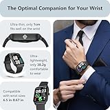 Smart Watch for Men Women, Answer/Make Calls, Alexa Built-in, [1.8" HD Screen] Smart Watches for iPhone/Samsung/Android, Fitness Watch with Heart Rate Sleep SpO2 Monitor,IP68 Waterproof, 100+ Sports - Image 6