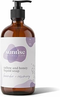 Jabón líquido de Tallow & Honey (lavanda + ro...