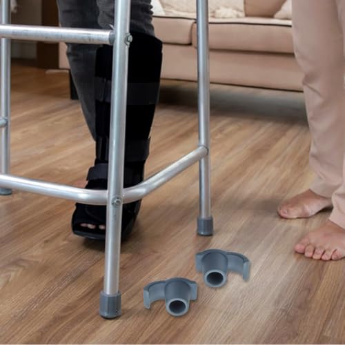 Hemobllo Skigleiter für ältere Menschen, rutschfeste Pads mit Unterstützung und Dämpfung für den Innen- und Außenbereich in Mobilität