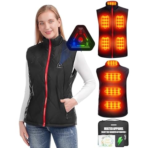 CYCYHEAT Women's Heated Gilet with Battery Pack Cover