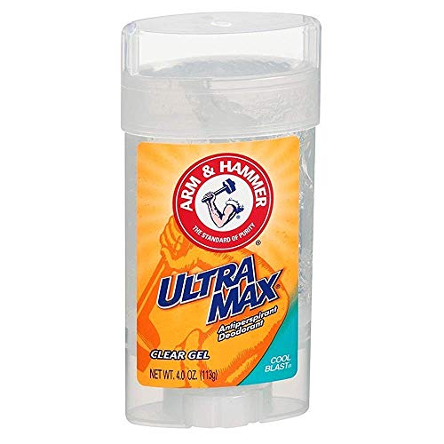 A&H Max Cool Blst Ap Gel Size 4z Arm & Hammer Ultra Max Cool Blast Clear Gel Antiperspirant Deodorant