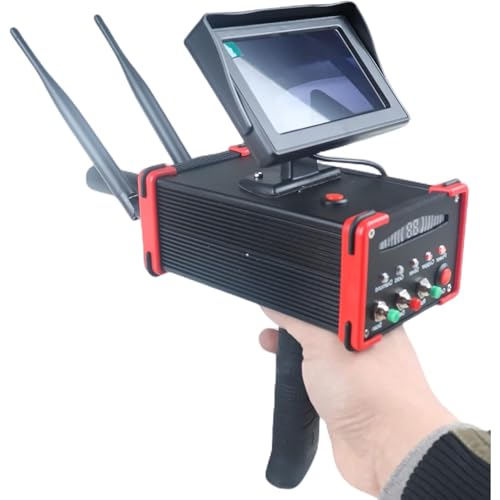 Professional Underground Metal Detector, Professional Gold Detector, with Screen, 16M Deep Long Range, 100M Range, for Gold, Silver, Copper, Precious Stones