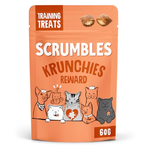 Scrumbles Chicken Krunchies Pillow Cat Treats 60g