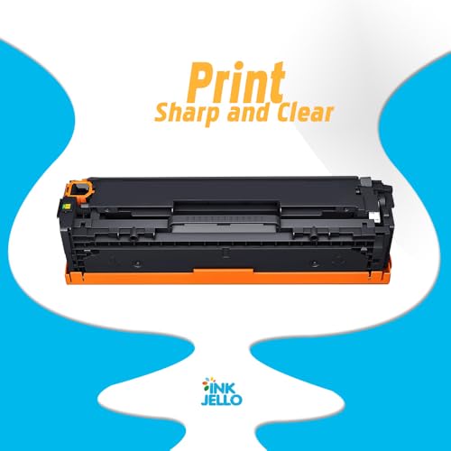 InkJello Compatible Toner Cartridge Replacement for HP LaserJet Pro 200 Color M251n M251nw MFP M276n MFP M276nw (BK/C/Y/M, 4-Pack) - Image 2