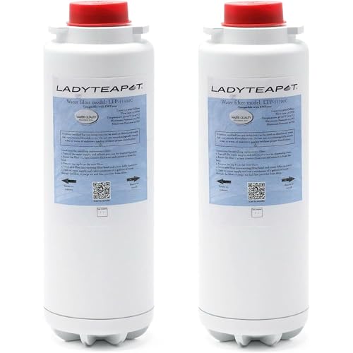 LADYTEAPOT 51300C WaterSentry Replacement, Compatible with Elkay 51300C ezH20, EWF3000 and Halsey Taylor Bottle Filling Stations (No Chip - 2 Pack)