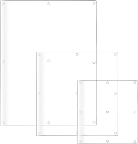 Vista 15 de Tabla de cortar de acrílico transparente de 16 x 16 pulgadas para encimera de charcutería con varios parachoques de goma Marketing Holders