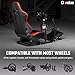 Dardoo Gaming Simulator Cockpit Racing Sim Stand with Seat Fits for Thrustmaster T300RS TX, Fanatec/Logitech G25 G27 G29 G920 G923,Steering Wheel Bracket for PC PS4 Xbox,Without Wheel,Shifter & Pedals
