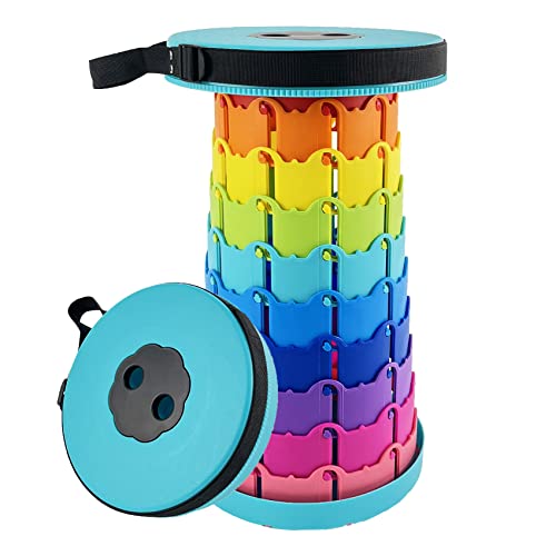 Lightweight Folding Stool Upgraded Collapsible Chair,