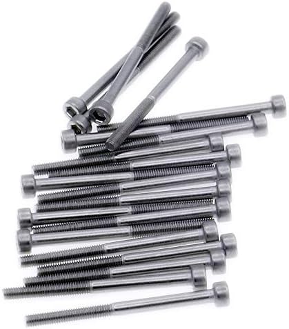 M3 (3mm x 50mm) Hex Socket Cap Screw (Bolt) - Stainless Steel (A2) (Pack of 20)