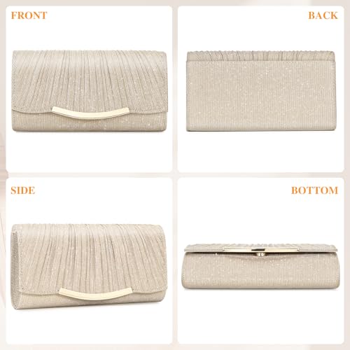 Image of UBAYMAX Evening Bag Clutch Purses for Women Lady Girl Handbags Crossbody Bag Wedding Bag for Prom Party Wedding Engagement | Wedding Bag