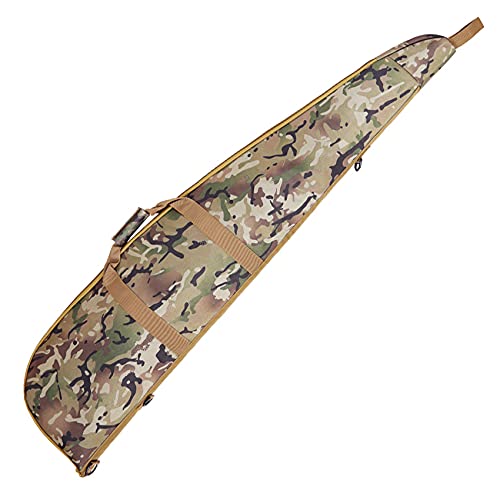 Funda Camuflaje (Camo) para carabinas, Rifles, escopetas y Armas largas en General con Hueco para Visor. Longitud: 120 cm.