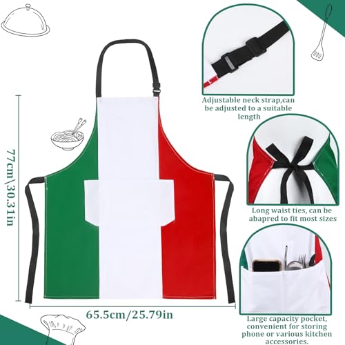 SEPGLITTER Italian Chef Costume Set for Women Men by SEPGLITTER - Used condition - Image 4
