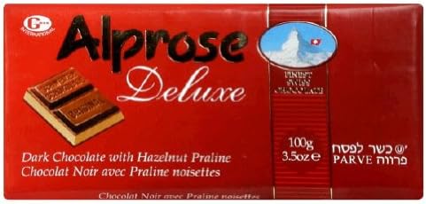 Swiss Choc Bar Dark Hzlnt Prln