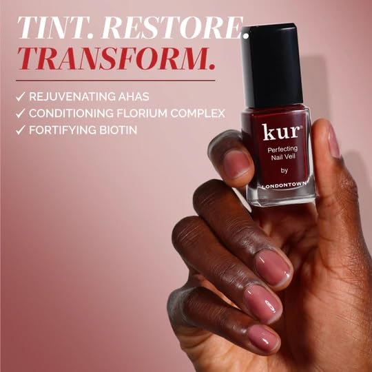 Miniatura 5 de LONDONTOWN Cuidado de uñas que mejora el velo de uñas, protector de uñas, fortalecedor de uñas, tinte natural, vegano y libre de crueldad,