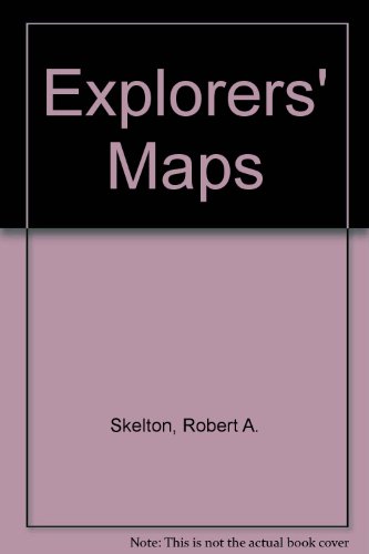 Explorers' Maps B001POVEEG Book Cover