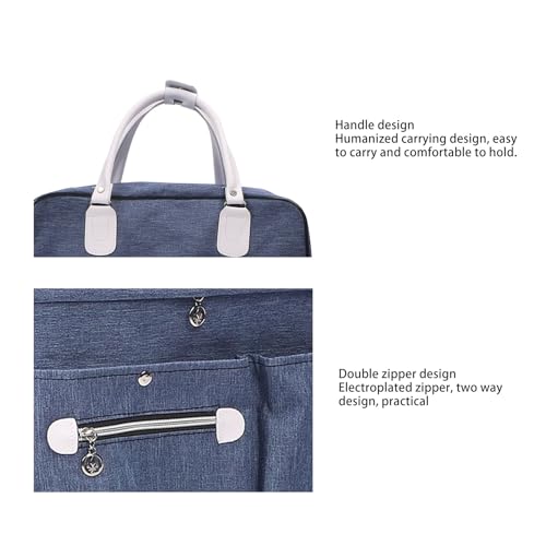 Expandable Carry on Luggage, 2 in 1 Lightweight Carry on Suitcase with Spinner Wheels, Family Travel Suitcase Set with Duffle Bag for Women Men, Polyester Fabric4