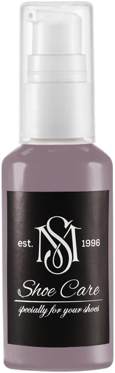 Nutritive Leather Spray - NCS S 5010-R30B Blackish Charcoal Mauve - Deep Conditioning & Shoe Color Restoration for Smooth Leather by MAVI STEP - 1.70 fl oz / 50 ml