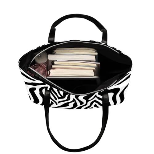 Bolso Tote Grande de Cuero Sintético para Mujer miniatura 7
