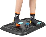 Anti Fatigue Standing Mat by DAILYLIFE, Comfort Standing Desk Mat, Ergonomic Stand Up Mat with 2 Massage Ball, Soft & Durable Floor Mat for Workplace, Office, Home