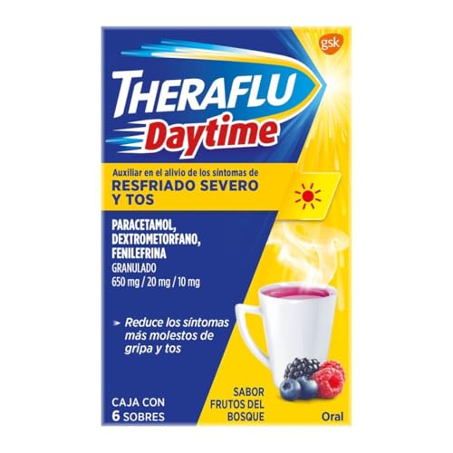 Theraflu Daytime Te Antigripal Resfriado y Tos 6 sobres
