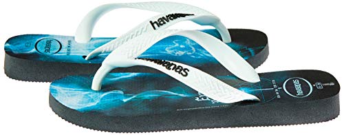 Chinelo, Havaianas, Harry Potter, Adulto Unissex, Novo Grafite, 41/42