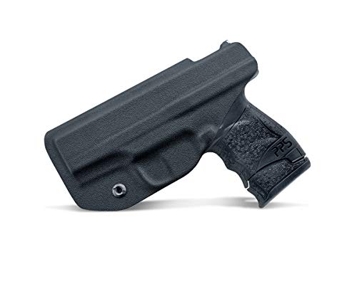 Pole.craft Walther Pps M2 Holster Iwb Kydex Fit : Walther Pps M2 9Mm / .40 Pistol - Walther Pps M2 9Mm Iwb Holster - Inside Waistband Concealed Carry Holster - Adjustable Cant (Black, Right Hand) #TOP1