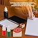 PATIKIL 0.33oz Refill Ink for Stamps and Ink Pads, 3Pcs 10ml Stamp Pad Ink Refill for Office Stamp Self Inking Stamp Date Stamp Scrapbooking, 3 Colors
