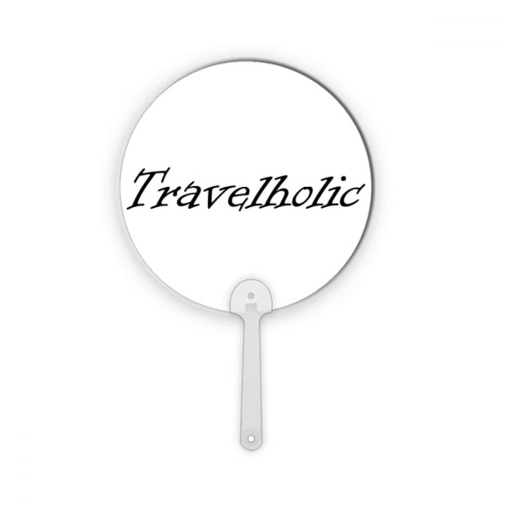 Éventail Travelholic pour vos voyages d'été et vos moments de détente en terrasse