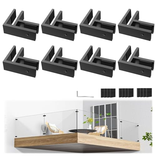 Pince de fixation balcon et terrasse pour rénover une balustrade