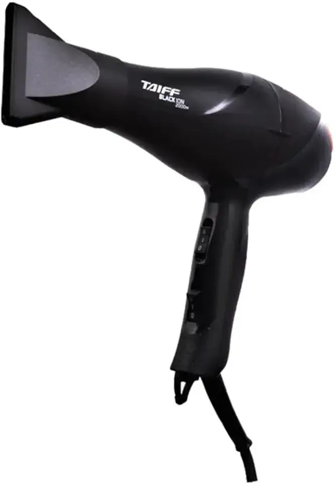 Secador Taiff Black Ion, 2000W, 127V, Preto