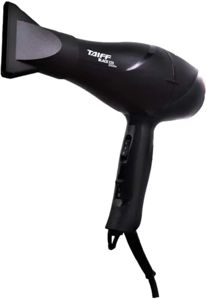 Secador Taiff Black Ion, 2000W, 127V, Preto