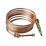 Qrstvyun Thermocouple Oven Burner Fit for Bertazzoni 1400MM Bake Burner Thermocouple Replace 508041