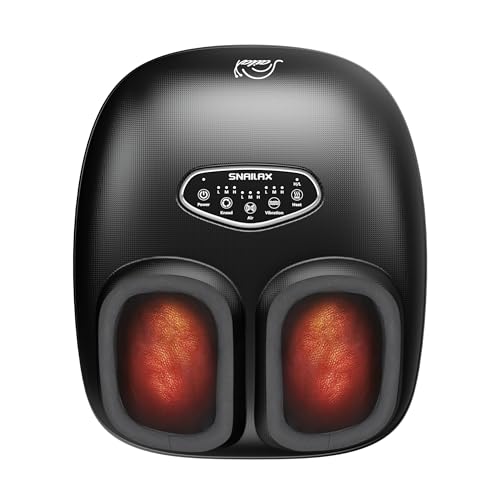 Snailax Shiatsu Foot Massager with Heat and Kneading