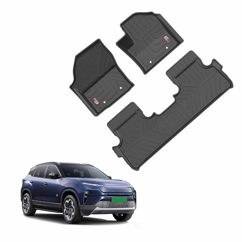Image of GFX Life Long Mats for Tata Harrier EV (2025 Onwards) | Premium Non-Slip Car Floor Mats | Waterproof, Dustproof & Durable All-Weather Protection Mats for Harrier EV Interior