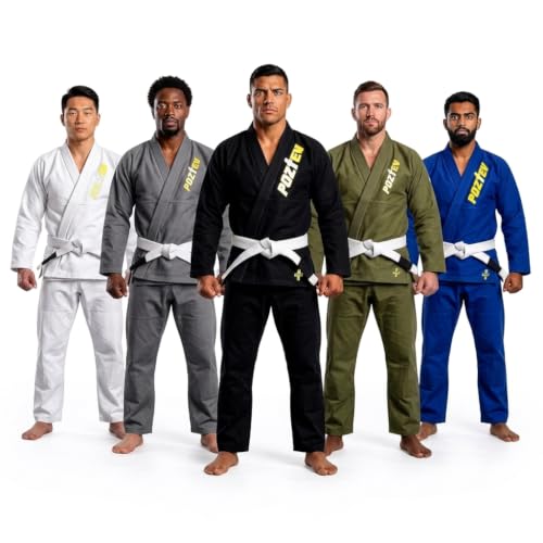 POZTEV Brazilian Jiu Jitsu Gi for Men & Women BJJ...