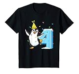 Das 4. Geburtstag Pinguin Outfit ist ein tolles Geschenk zum Geburtstags eures Kindes oder Enkels. Euer Sohn oder Tochter kann das Eis Design auf der Geburtstagsfeier oder in der Kita oder Kindergarten tragen. Endlich 4 Jahre alt.