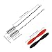 XIITIA 8pcs 716/7x16mm Motor 19000KV Brushed Motors + 8pcs 55MM CW CCW Propeller for Model Aircraft/UAV/Quadcopter/Toy Aircraft, etc