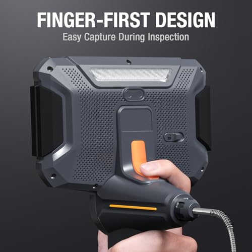 Image of Teslong TF600 3.9mm 4-Way Articulating Borescope for Automotive Engine | Professional Mechanic Inspection Camera, Ergonomic Design, 6-inch 1920x1080 IPS Screen, 6 LEDs, IP67, 6000mAh, 32GB, 5FT