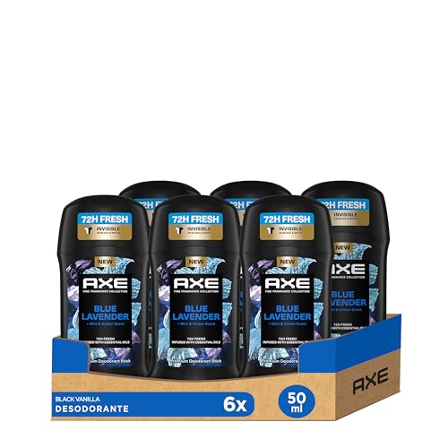 Axe Desodorante Stick Blue Lavender 50 ML x6