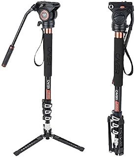 Cayer AF34 Professional Video Monopod Kit 71 inch Aluminum Telescopic Camera Monopod
