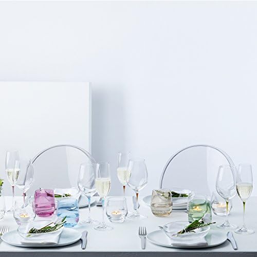 LEONARDO HOME PUCCINI szklanka do picia, szkło kryształowe, przezroczyste, 6 sztuk (1 opakowanie), 6 sztuk